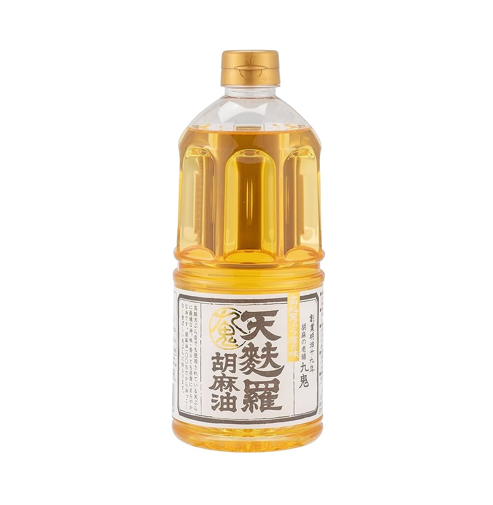 ごまあぶら Amazon | 九鬼 天麩羅胡麻油 910g | 九鬼 | ごま油 通販